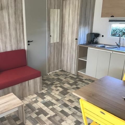 MOBILE HOME 4 people - Comfort mobile home Nirvana 32m² - 2 bedrooms - 2 bathrooms + 15m² semi-covered terrace