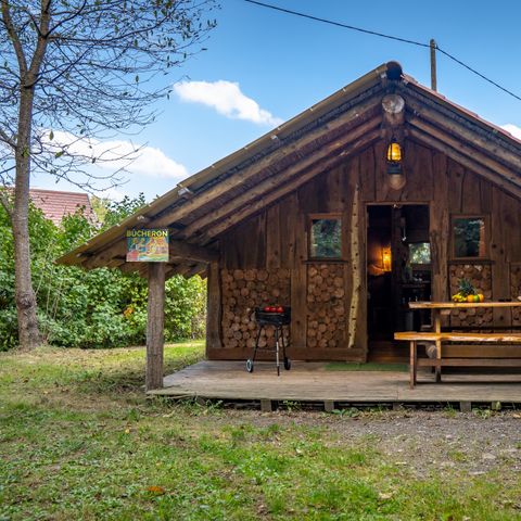 UNUSUAL ACCOMMODATION 6 people - Cabane du Bucheron (shared sanitary facilities)