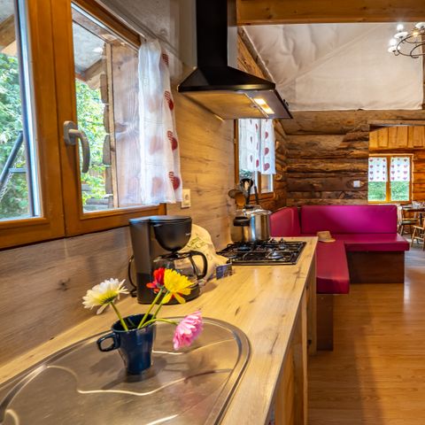 CHALET 10 people - En Rondins Grand Ballon 10 people