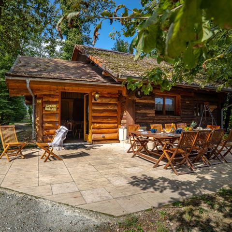 CHALET 10 people - En Rondins Grand Ballon 10 people