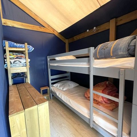 CANVAS AND WOOD TENT 4 people - Toilé Lodge