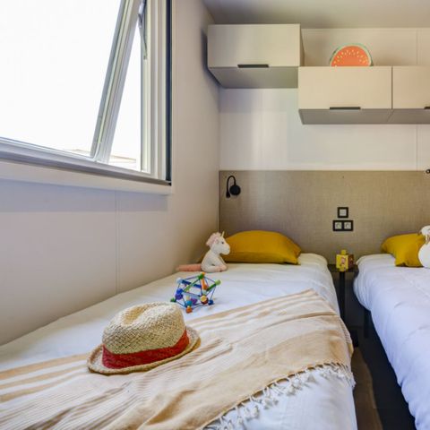 Mobile home 8 persons - Prestige Cabellou - Pedestrian - 6/8P 3Ch 2Sde 40m2