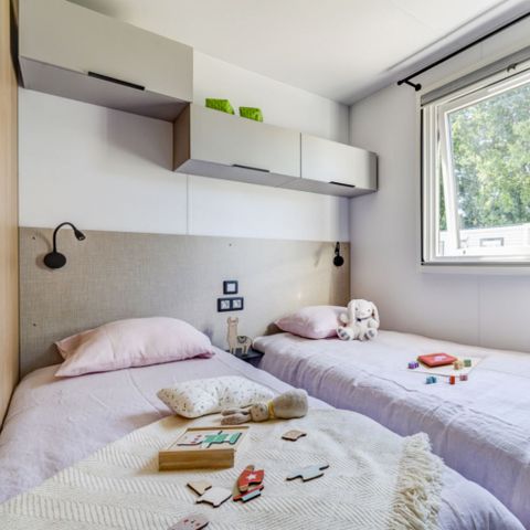 Mobile home 8 persons - Prestige Cabellou - Pedestrian - 6/8P 3Ch 2Sde 40m2