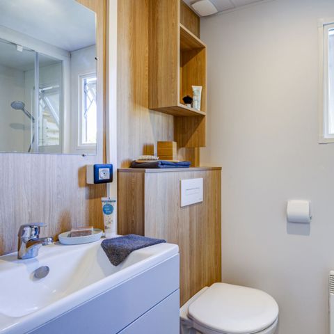 Mobile home 8 persons - Prestige Cabellou - Pedestrian - 6/8P 3Ch 2Sde 40m2