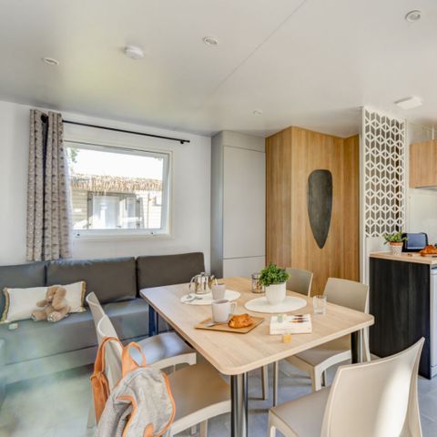 MOBILE HOME 8 people - Prestige Cabellou - Pedestrian - 6/8P 3Ch 2Sde 40m2