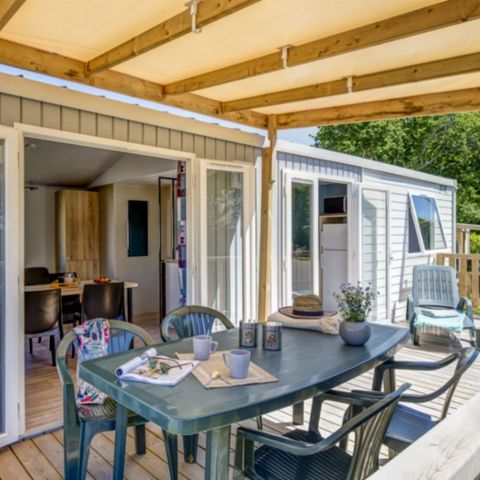 Mobile home 8 persons - Premium Caraïbes - 6/8Pers 3Ch 2Sde 40m2
