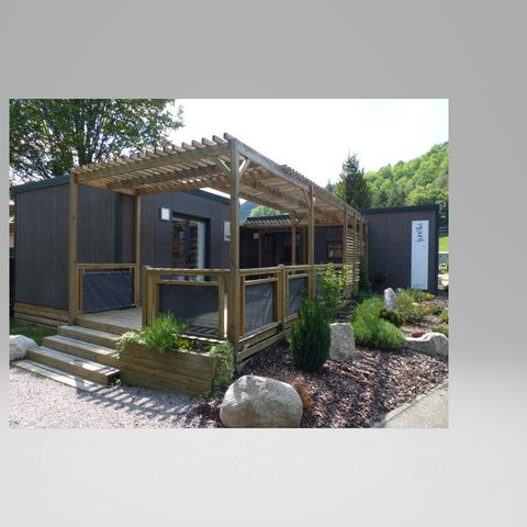 Mobile home 6 persons - Sunêlia Luxe Suite 3 bedrooms/3 bathrooms 60m2 - TV - LV- Linen provided 6 pers.