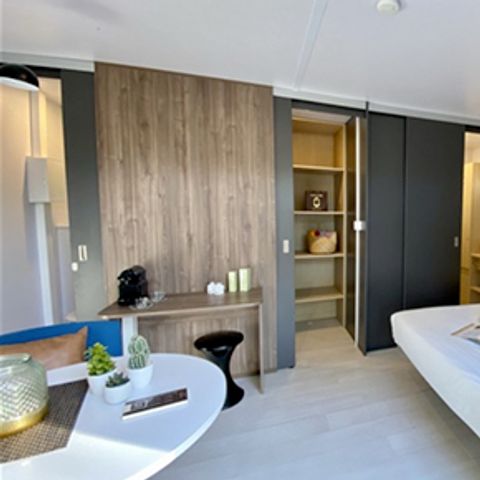 Mobile home 2 persons - Sunêlia Luxe Taos 1 room 27m² - TV - Covered terrace - Linen provided