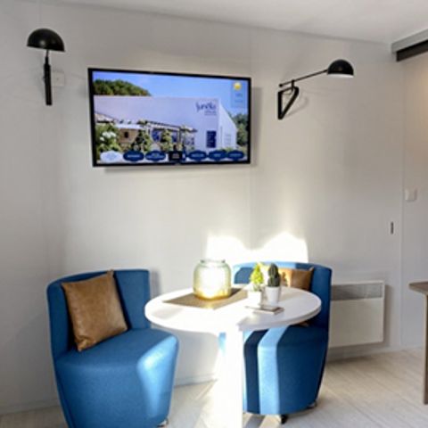 Mobile home 2 persons - Sunêlia Luxe Taos 1 room 27m² - TV - Covered terrace - Linen provided
