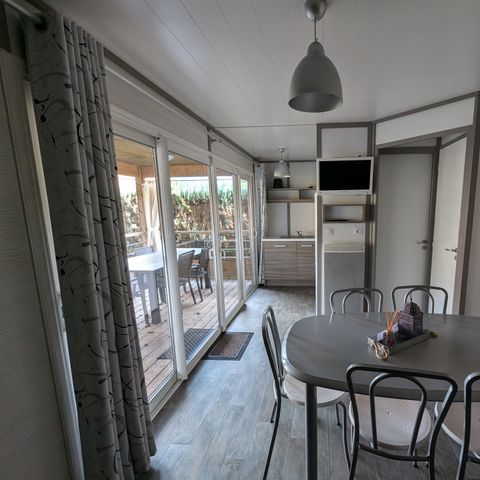 Mobile home 6 persons - Sunêlia Luxe Fabre 3 bedrooms 37m² - TV - LV - Covered terrace - Linen provided