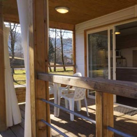 Mobile home 6 persons - Sunêlia Luxe Fabre 3 bedrooms 37m² - TV - LV - Covered terrace - Linen provided