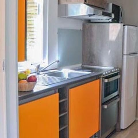 Mobile home 5 persons - Sunêlia Prestige Déclik 2 bedrooms 35m² - TV - Semi-covered terrace