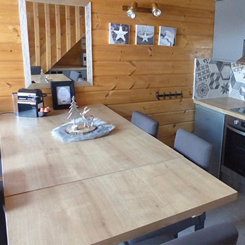 Chalet 5 persons - Les Chalets Luxes du Domaine 2 bedrooms 53m² - TV - LV - Semi-covered terrace