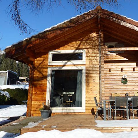 Chalet 5 persons - Les Chalets Luxes du Domaine 2 bedrooms 53m² - TV - LV - Semi-covered terrace