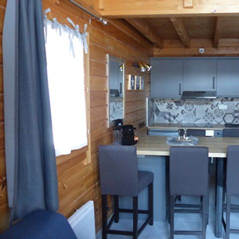 CHALET 5 people - Les Chalets Luxes du Domaine 2 bedrooms 53m² - TV - LV - Semi-covered terrace