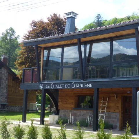 Chalet 6 persons - Chalet de Charlène 3 bedrooms 120m² - TV - LV - Private sauna - Covered terrace - Linen provided