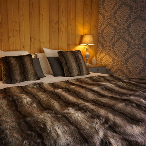 Chalet 6 persons - Chalet de Charlène 3 bedrooms 120m² - TV - LV - Private sauna - Covered terrace - Linen provided