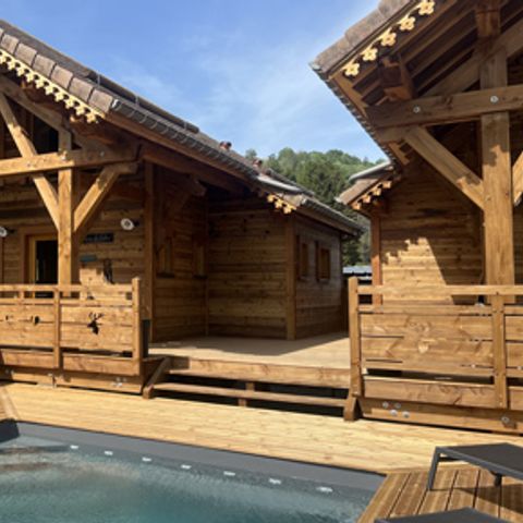 Chalet 6 persons - Chalet Luxe de mon Grand-père 3 bedrooms / 2 bathrooms 100m² - TV - LV - Linen provided
