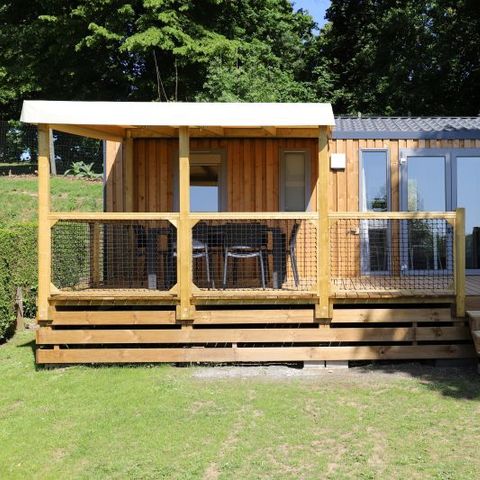 MOBILE HOME 6 people - Confort 32m² - 3 bedrooms + semi-covered terrace