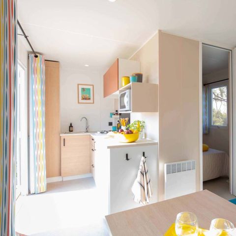 Mobile home 2 persons - Comfort mobile home 17.8m² - 1 bedroom + terrace