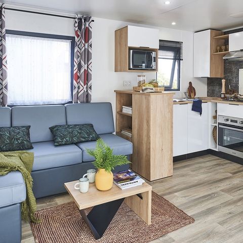 MOBILE HOME 4 people - Mobile Home Premium 32 m² - (2 bedrooms - 4 pers) + terrace