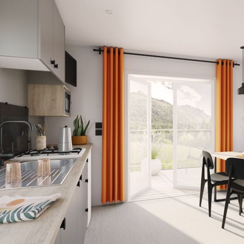 MOBILE HOME 4 people - Confort 24.2 m² - 2 bedrooms - Integrated terrace