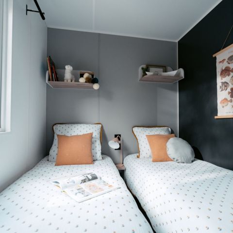 MOBILE HOME 4 people - Confort 24.2 m² - 2 bedrooms - Integrated terrace - Near playground