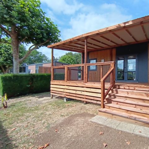 MOBILE HOME 4 people - Mobile Home Premium 32m² - (2 bedrooms 2 bathrooms) + covered terrace