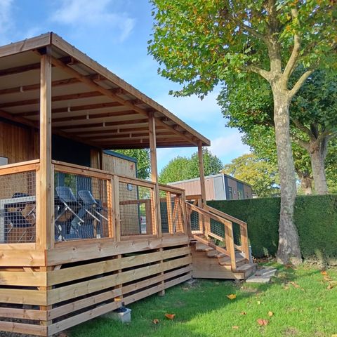 MOBILE HOME 4 people - Mobile Home Premium 32m² - (2 bedrooms 2 bathrooms) + covered terrace