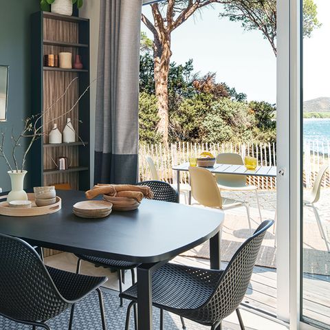 MOBILE HOME 6 people - NEW// Villa de la Rance Prestige 40m² - 3 bedrooms - 2 bathrooms - Swimming pool - Covered terrace