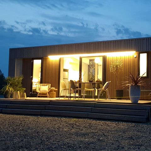 MOBILE HOME 6 people - NEW// Villa de la Rance Prestige 40m² - 3 bedrooms - 2 bathrooms - Swimming pool - Covered terrace