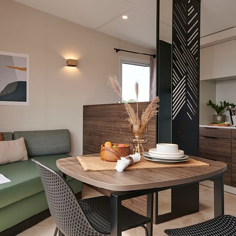 MOBILE HOME 2 people - NEW// Villa de la Rance Prestige 20m² - 1 bedroom - SPA - Covered terrace