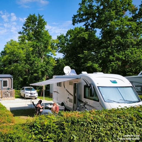 Pitch - Comfort motorhome/caravan - Water - Electricity