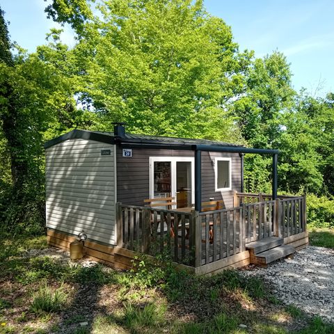 MOBILE HOME 2 people - Mobil-Home Standard 22m² - 1 bedroom + 12m² semi-covered terrace -