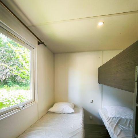 MOBILE HOME 4 people - Confort 32m² - 2 bedrooms + terrace + TV + Air-con -
