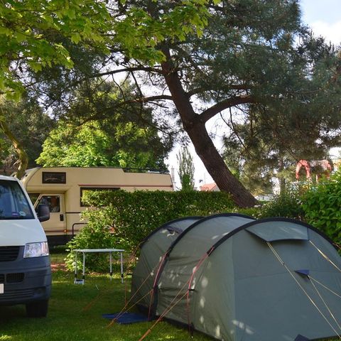 Pitch - Pitch package: car + tent / caravan or camper van
