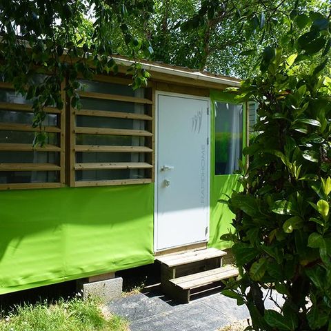 Glamping tent 4 persons - BALI 21m² - 2 bedrooms
