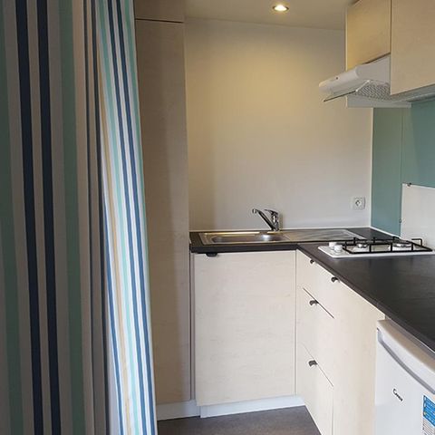 MOBILE HOME 2 people - CAHITA 17m² - 1 bedroom + covered terrace