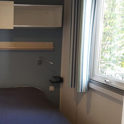 Mobile home 2 persons - CAHITA 17m² - 1 bedroom + covered terrace