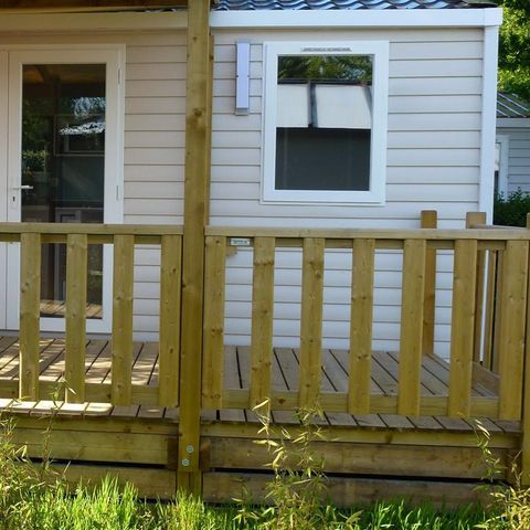 MOBILE HOME 2 people - CAHITA 17m² - 1 bedroom + covered terrace