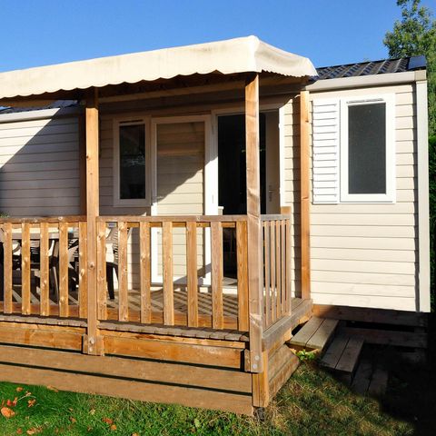 MOBILE HOME 4 people - ALOHA 25m² - 2 bedrooms + covered terrace