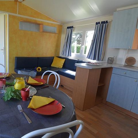 MOBILE HOME 4 people - FLORES 31m² - 2 bedrooms + terrace