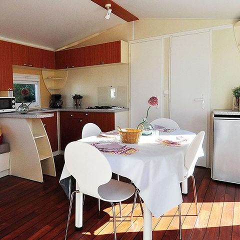 MOBILE HOME 4 people - FLORES 31m² - 2 bedrooms + covered terrace