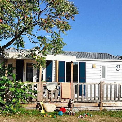 MOBILE HOME 4 people - FLORES 31m² - 2 bedrooms + covered terrace