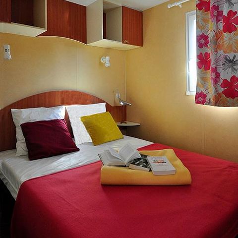 Mobile home 4 persons - FLORES 31m² - 2 bedrooms + covered terrace