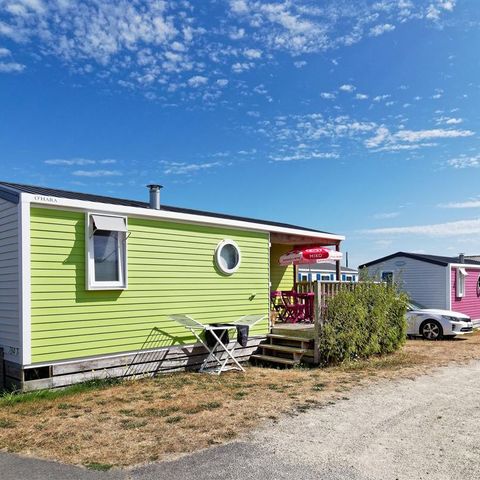 Mobile home 4 persons - BORA BORA 31m² - 2 bedrooms + Semi-covered terrace