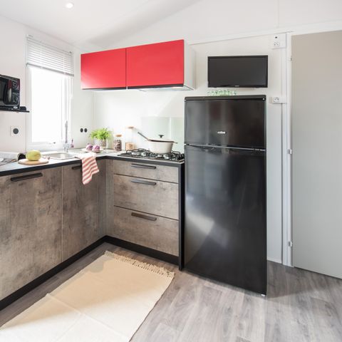 Mobile home 4 persons - IBIZA 27m² - 2 bedrooms - Covered terrace