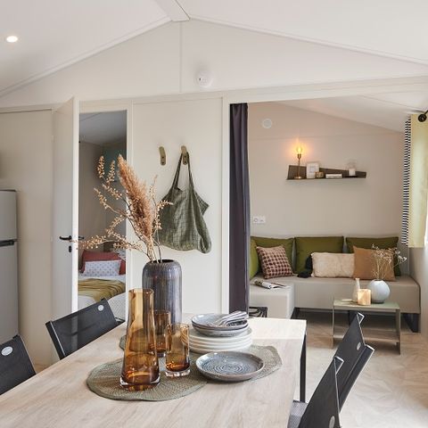 MOBILE HOME 6 people - "BAHIA MODULO Confort +" - 27m² - 4/6 people - 2 bedrooms - Covered terrace