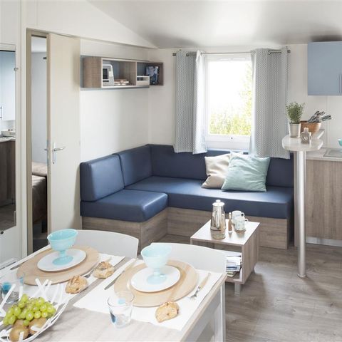 Mobile home 6 persons - BAHAMAS 34m² - 3 bedrooms - Uncovered terrace