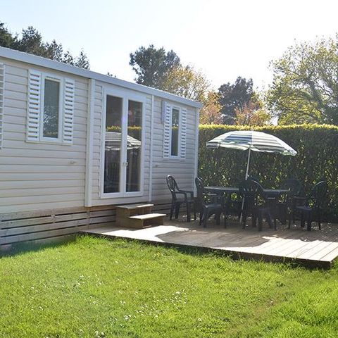 Mobile home 6 persons - BAHAMAS 34m² - 3 bedrooms - Uncovered terrace
